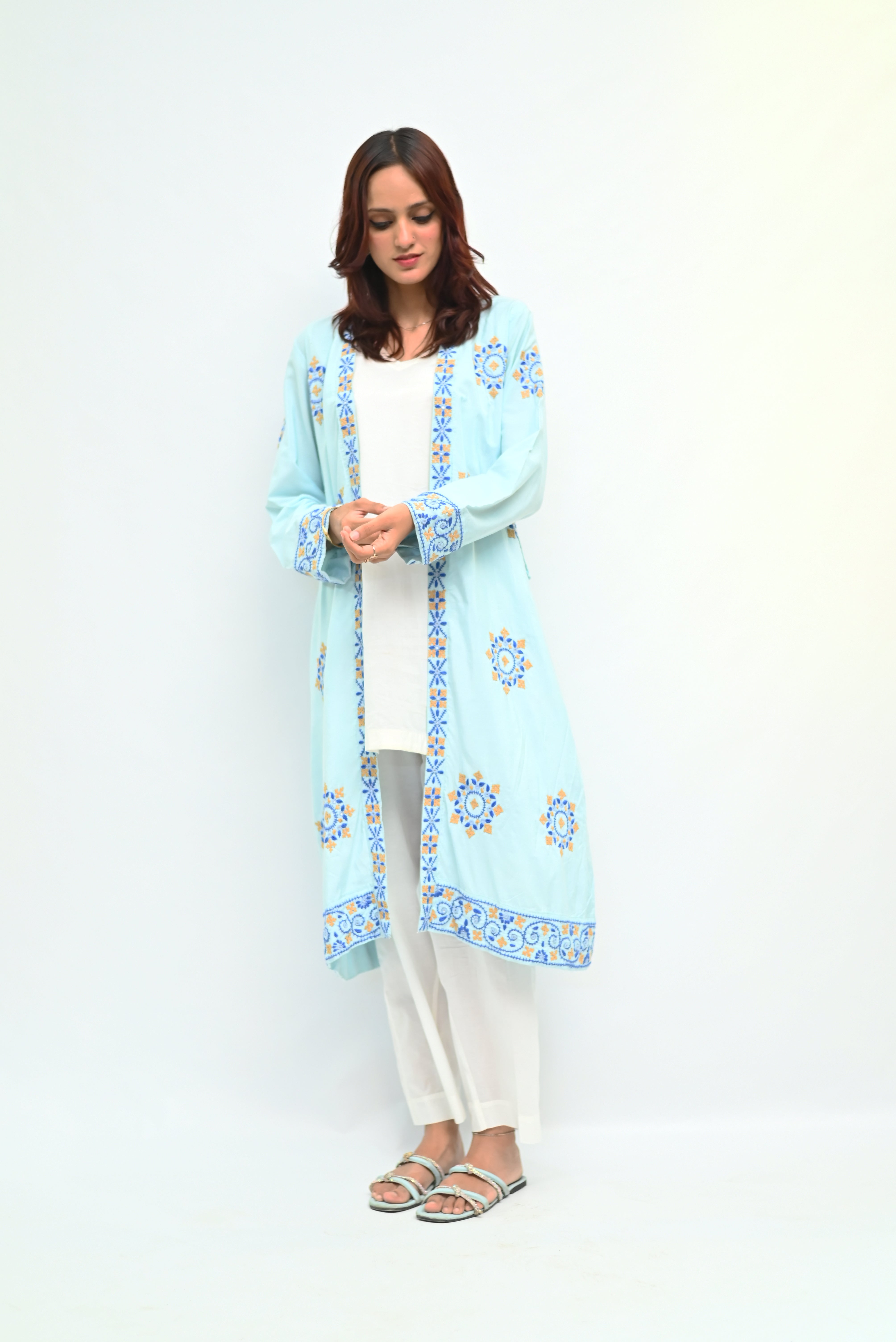 Mehr – Signature Kimono with Embroidery
