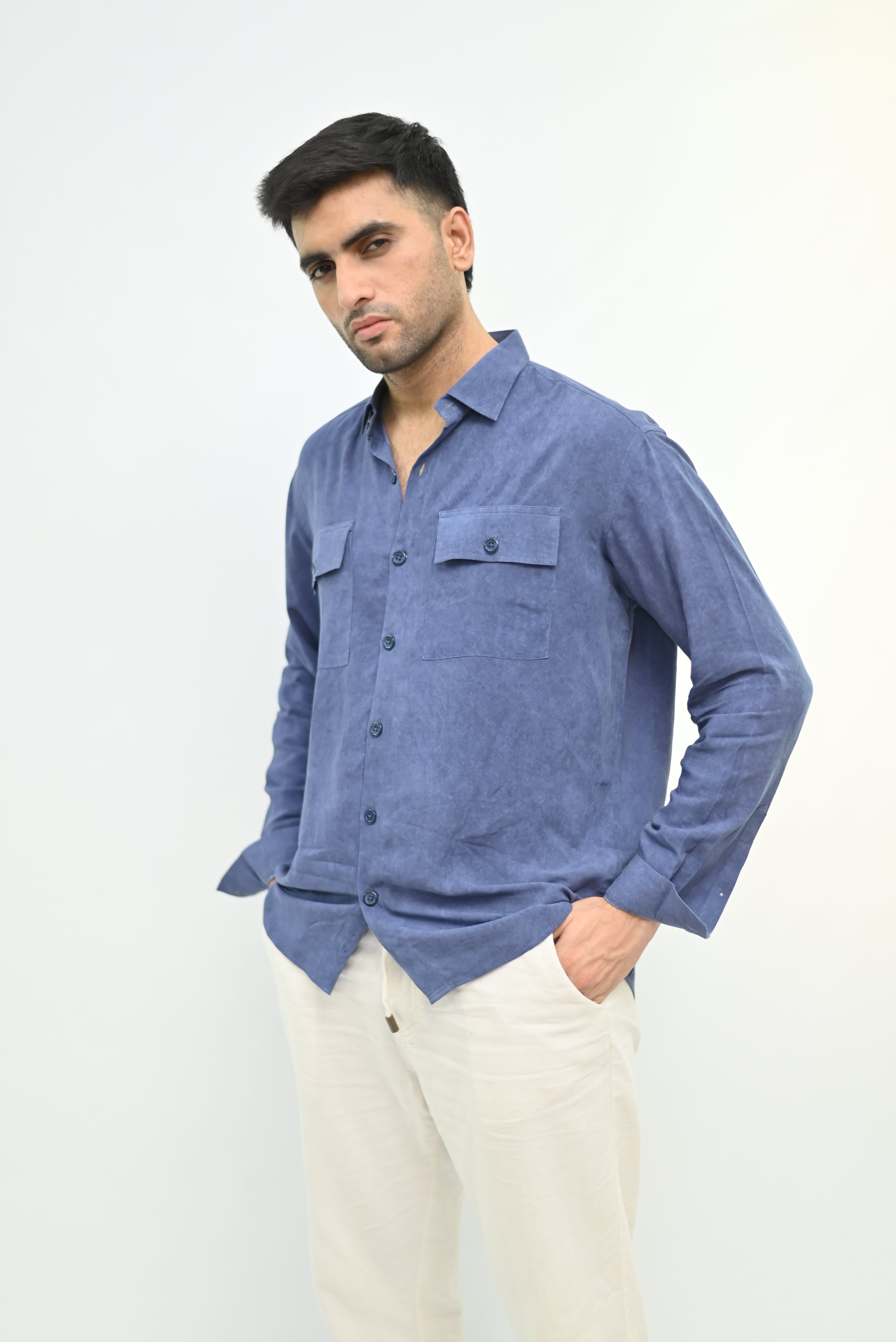 Neher – Moonlight Blue Shirt